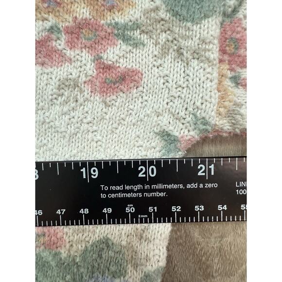 Vintage Woman’s Floral United States Sweaters Made in USA - Picture 7 of 8